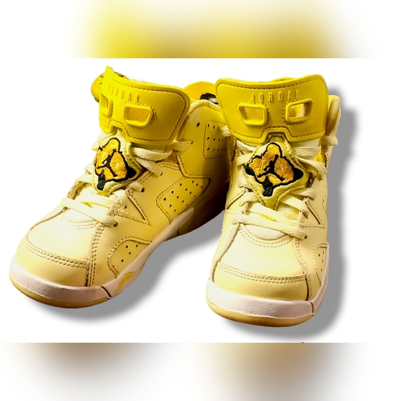 Jordan Shoes Nike Air Jordan Toddler Kids 1c 54338980 Banana Yellow